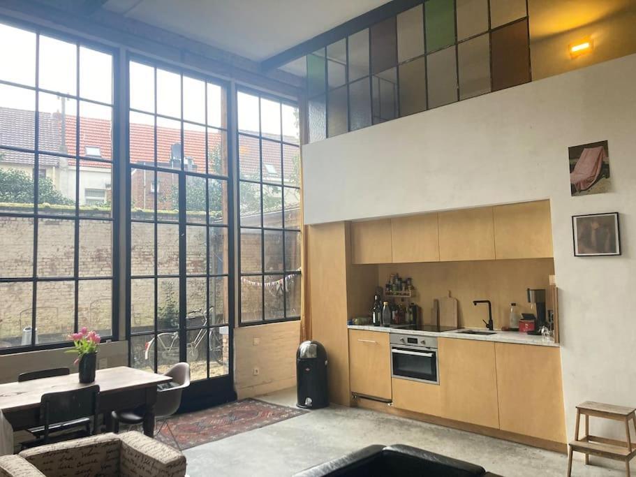 Antwerp Loft -Art And Chill- Parking Available Antuérpia Exterior foto